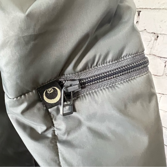 🎉HP🎉 NEW NWT NOS Vintage Stussy Thermolite Jacket Long Parka Full Zip SIZE XS - Picture 11 of 16